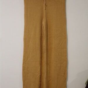 Cozy yellow Knit Pants